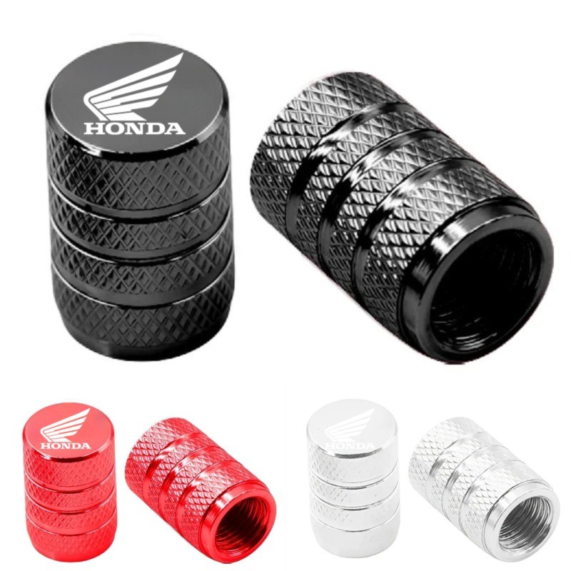 [📣ส่งไว มีCOD] จุกปิดลมยาง,จุ๊บลม,จุกลมHonda 3 สี (1คู่)จุกปิดรูลม ,ฝาลมยางมอเตอร์ไซค์