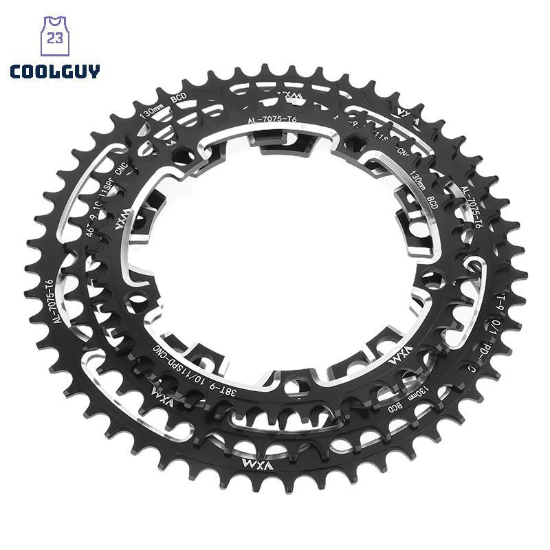 [YLSW] 130 BCD Chainring N Wide Stars 38-60T AL7075 Sprocket สําหรับจักรยานเสือหมอบบวกและลบแผ่นเกียร