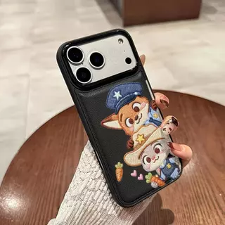 เคสโทรศัพท์หนังลาย Judinic ใช้ได้กับ iPhone 13Pro/11/12ProMax/14/15/16,X/XS/XSMax,7/8Plus ช่วยปกป้องเลนส์และกันกระแทก