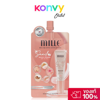 Mille Snail Bright Primer SPF15 PA+ 6g มิลเล่ ไพรเมอร์.
