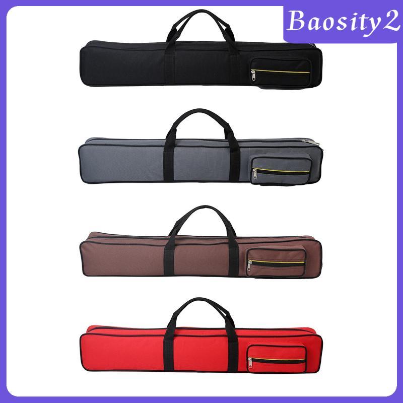 [Baosity2] Pool Cue Case Container Carrier กันฝุ่น 1/2 Snooker Billi Cue Cases Pool Cue Carry Bag Pr