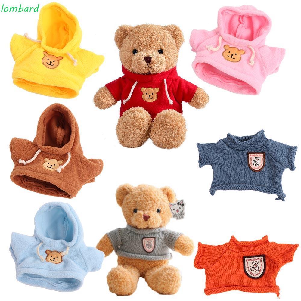 LOMBARD LaLafanfan เสื้อผ้า 30 ซม.ของเล่นตุ๊กตาเป็ดสีเหลืองตุ๊กตาสุนัขเป็ดของเล่นเด็กเป็ดตุ๊กตาเสื้อผ้า