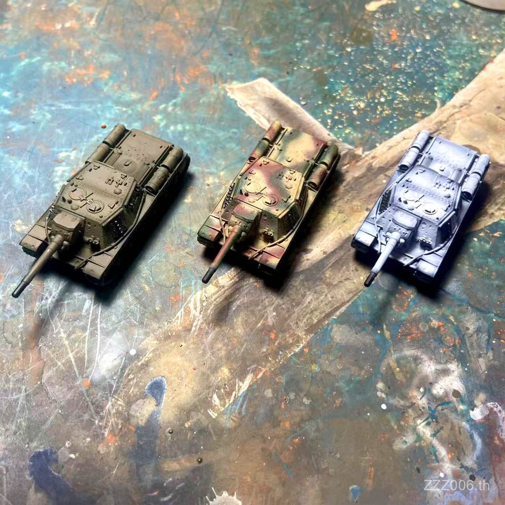 Tank World Handheld War 1/144 Scale SU-152 Tank Strike Vehicle สําเร็จรูปโมเดลตกแต่งพร้อมสต็อก