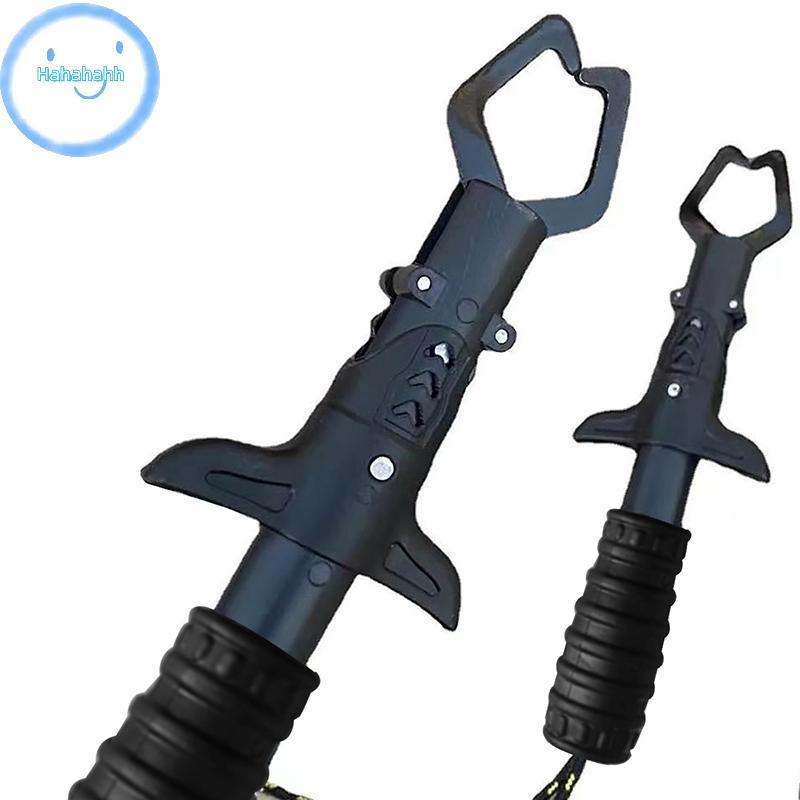 Haha Fishing Gripper เครื่องมือจับปากปลาและชั่งน้ำหนัก ป้องกันสนิม เหมาะสำหรับมือใหม่