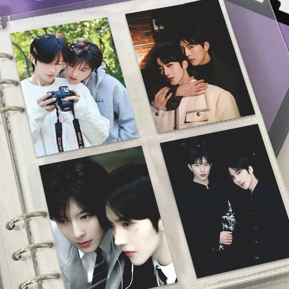 น้ําลาย Photocard Yuantan BL Double Male BL Double Male Master Flower Yongsheng Young Polaroid Photo