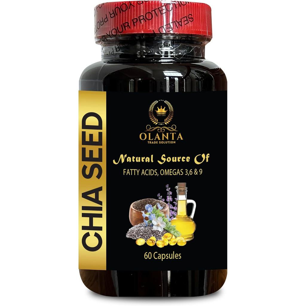 CHIA Seed peoplement - Omega 3 Fatty Acids peoplement for Men and Women, Chia Seeds Advanced, Chia S