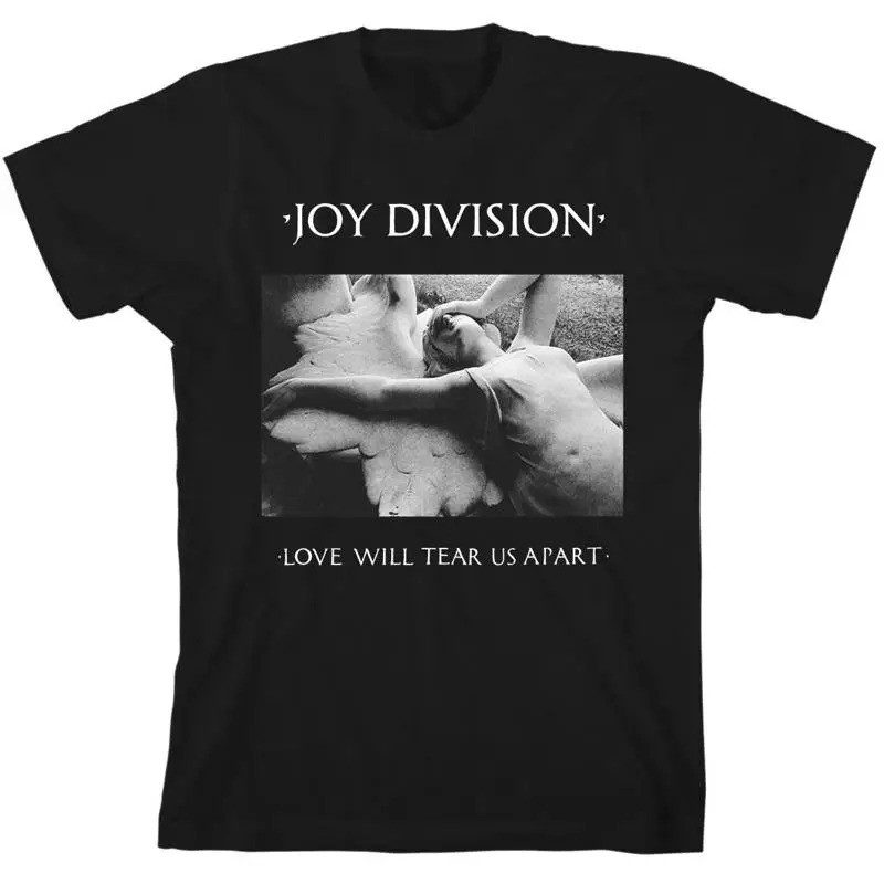 แท้ เสื้อยืด Joy Division Love Will Tear Us Apart ขนาด S 2XL ใหม่