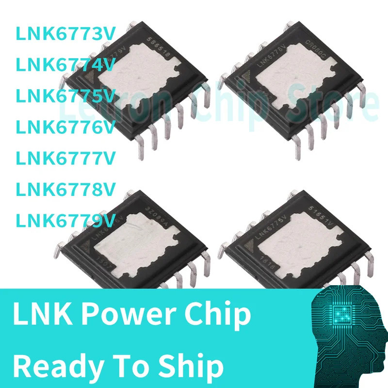 5PCS LNK6773V LNK6775V LNK6774V LNK6776V LNK6777V LNK6778V LNK6779V ชิป IC ใหม่ DIP-12B