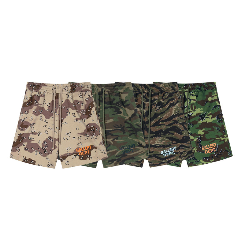 กางเกงขาสั้นลายพรางหลวมสำหรับหน้าร้อน จากGALLERY DEPT