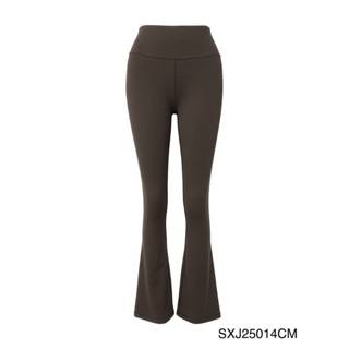 กางเกงออกกำลังกายขาบาน รหัส SXJ25014CM - สีช็อคโกแลต