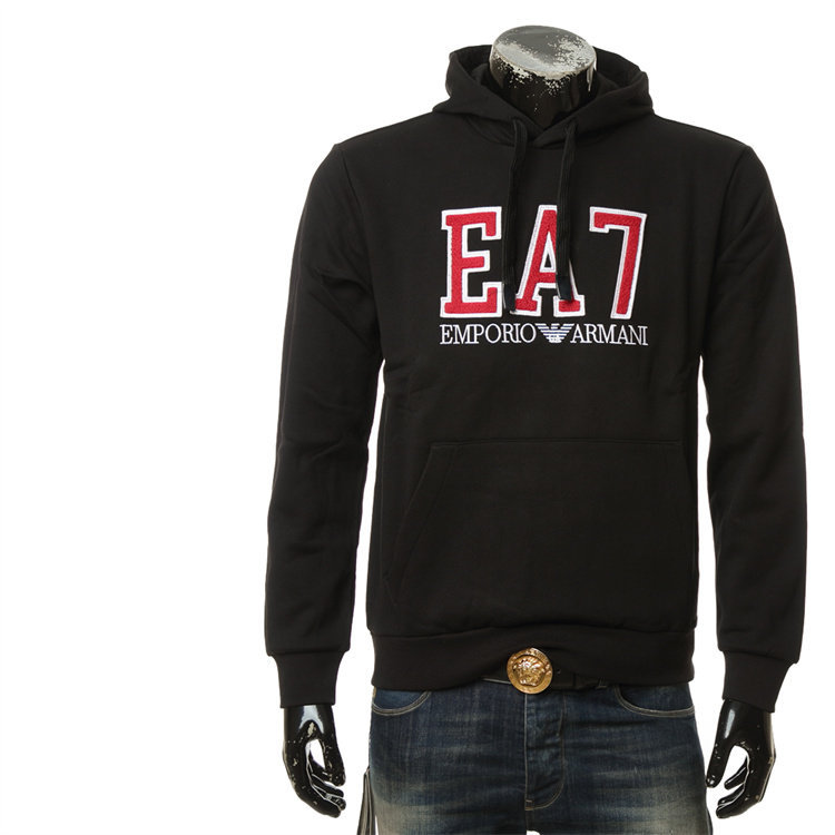 Armani/Armani EA7 Mens Street Wear Fashion Casual Pullover Hooded Sweatshirt 6RPM99 PJ07Z