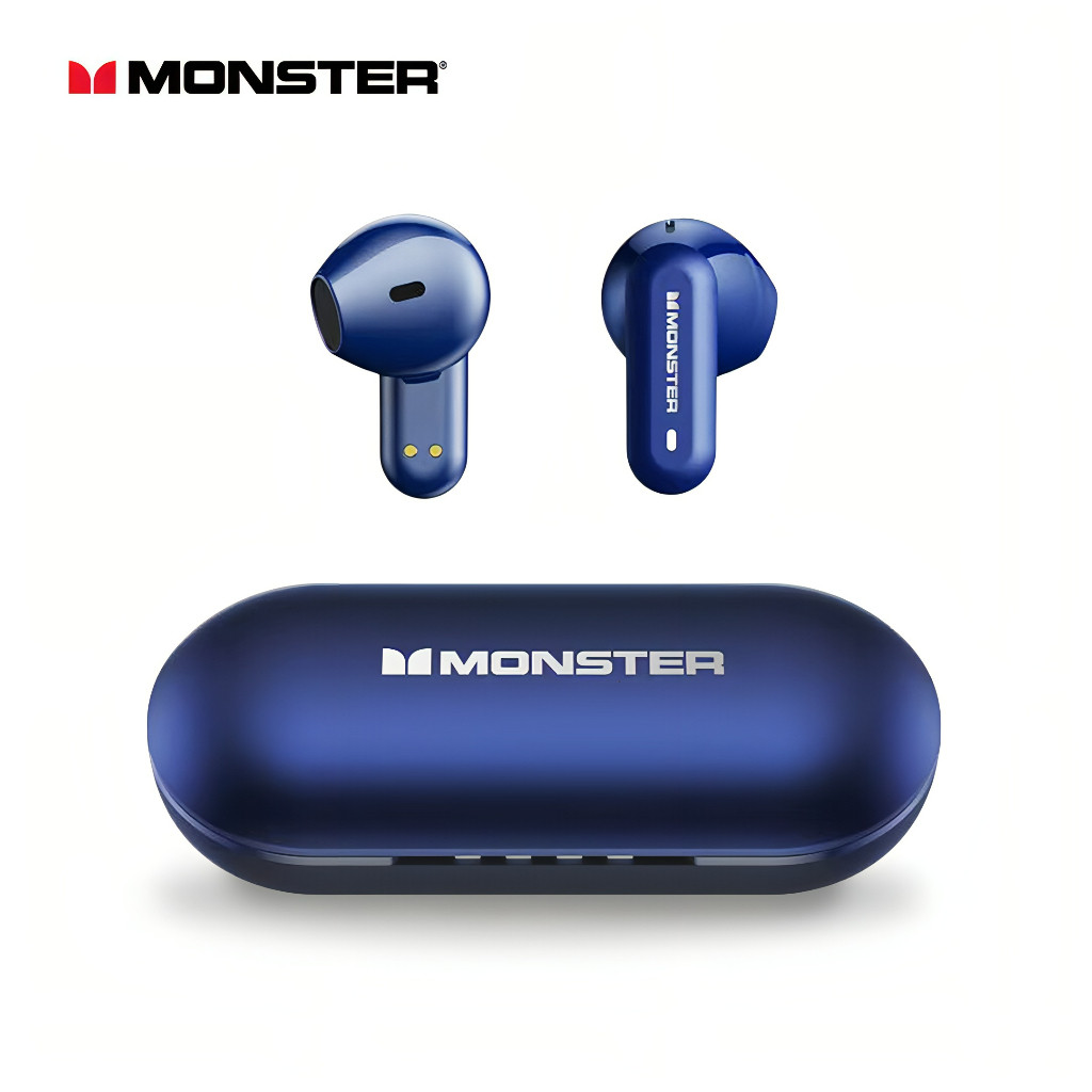 Monster XKT25 หูฟังไร้สายบลูทูธหูฟังชุดหูฟังสเตอริโอ TWS