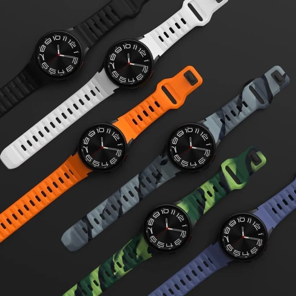 สาย สำหรับ Amazfit Active Max สายนาฬิกา สายนาฬิกา ซิลิโคน สำหรับ สมาร์ทวอทช์ - รูปที่ 7