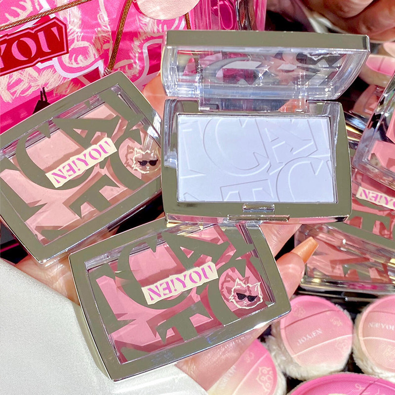 NEIYOU NEIYOU Loose Powder Blush 01 Pearl Girl ขยายสี Blush Blue Sun Red Cream Blue Brightening Pale