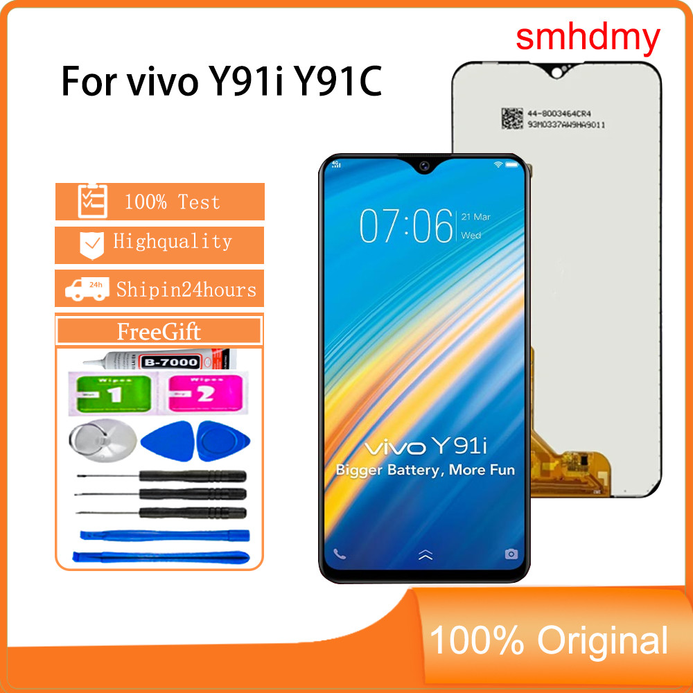 Smhdmy สําหรับ vivo Y91i Y91C จอแสดงผล LCD เปลี่ยนหน้าจอสัมผัส