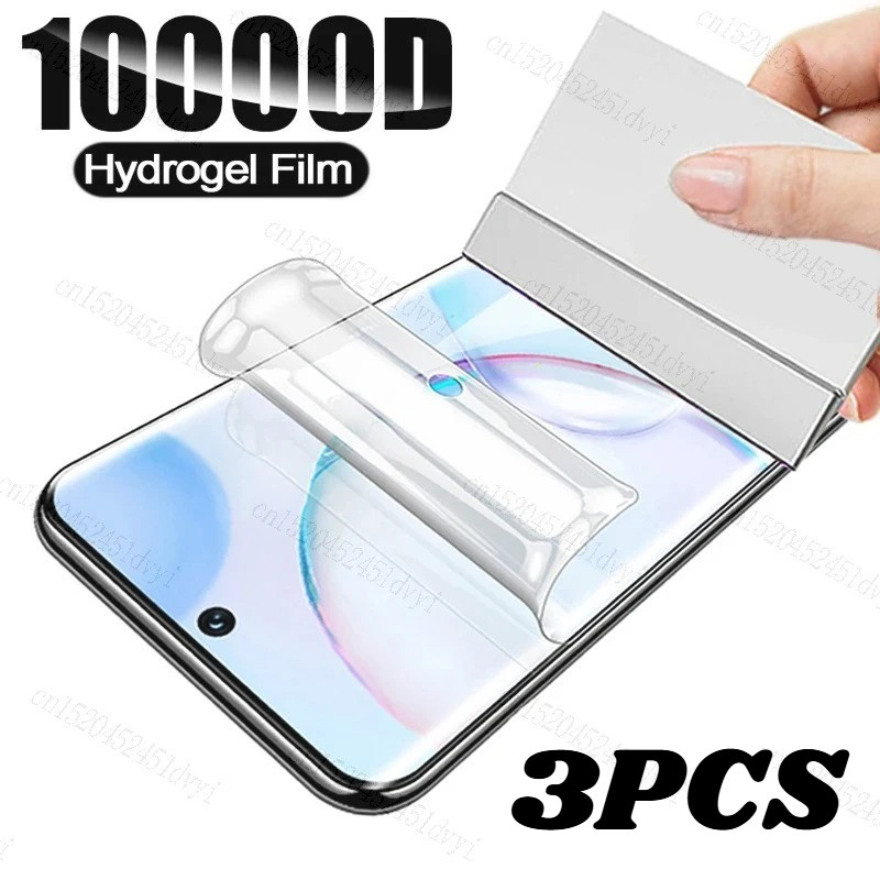 3 ชิ้น HD Soft Hydrogel ฟิล์มสําหรับ iQOO Z9 Turbo + Turbo Endurance Lite Anti Spy ความเป็นส่วนตัว A