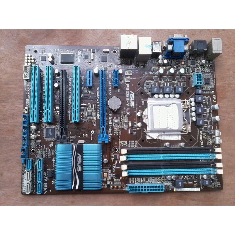 [ไม่ใหม่เอี่ยม] สินค้าคงคลัง Asus P8Z68-V LX 1155 Z68 เมนบอร์ด SATA3