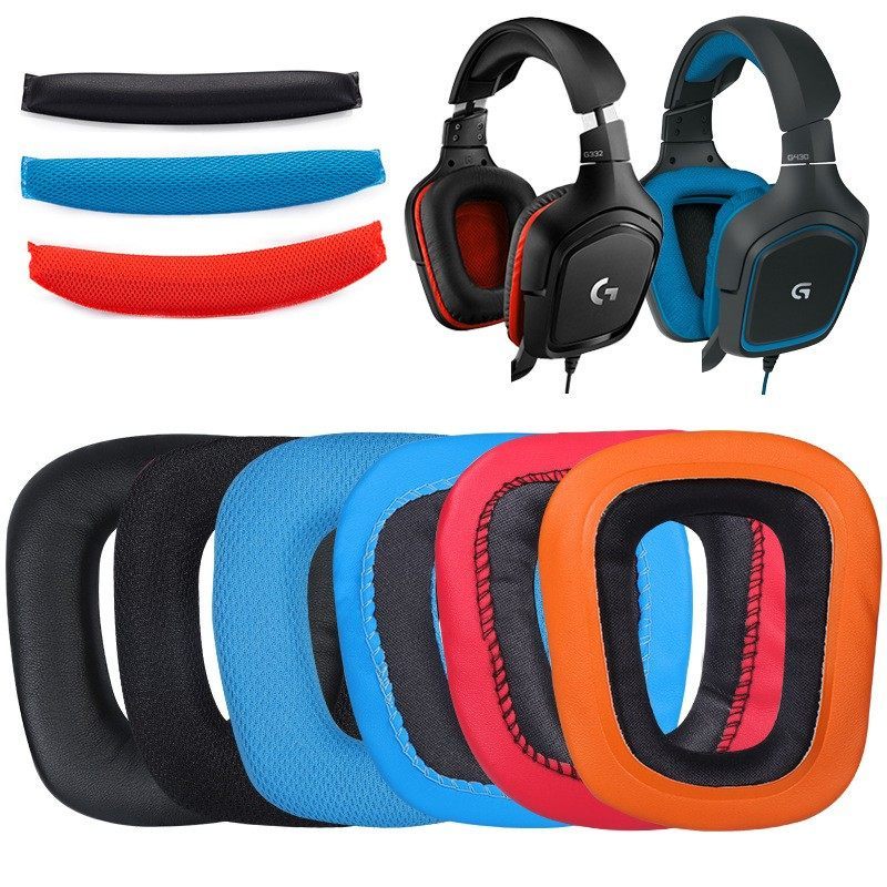 Logitech/Logitech G35 G930 G430 F450 เคสหูฟัง G231 G431 G331 อุปกรณ์เสริม Earmuff