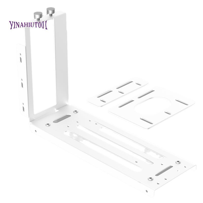 Yinahiut0012 Slots Graphics Card Bracket, Vertical GPU Mount Steering Holder with Hardware, EGPU Doc
