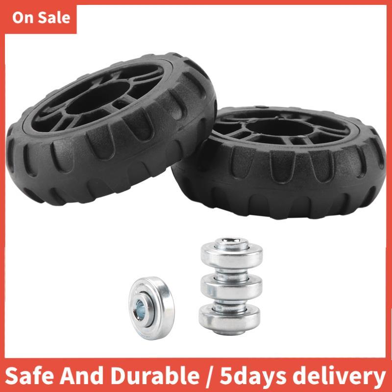 ล้อกระเป๋าเดินทาง 1 คู่กระเป๋าเดินทางเปลี่ยนอะไหล่อุปกรณ์เสริมล้อเพลา Deluxe Repair Deluxe เครื่องมื