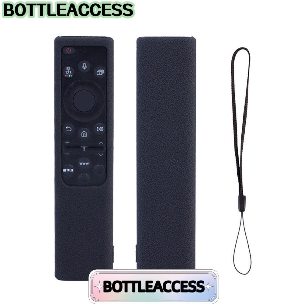 BOTTLEACCESS รีโมทคอนโทรล, ฝาครอบรีโมทคอนโทรลซิลิโคนส่องสว่าง, กันกระแทก Anti-drop Soft Remote Protector สําหรับรีโมทคอนโทรล BN59-01385 และ 01358D