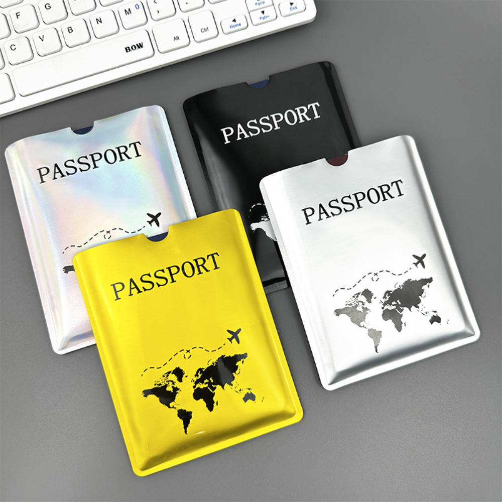 RFID Blocking Sleeves ตัวป้องกันบัตรเครดิต RFID Blocking Sleeve & Passport Holder ปกป้องบัตรเครดิตของคุณได้อย่างมีประสิทธิภาพ Debit และบัตรประจําตัวจากการโจรกรรมจากอิเล็กทรอนิกส์