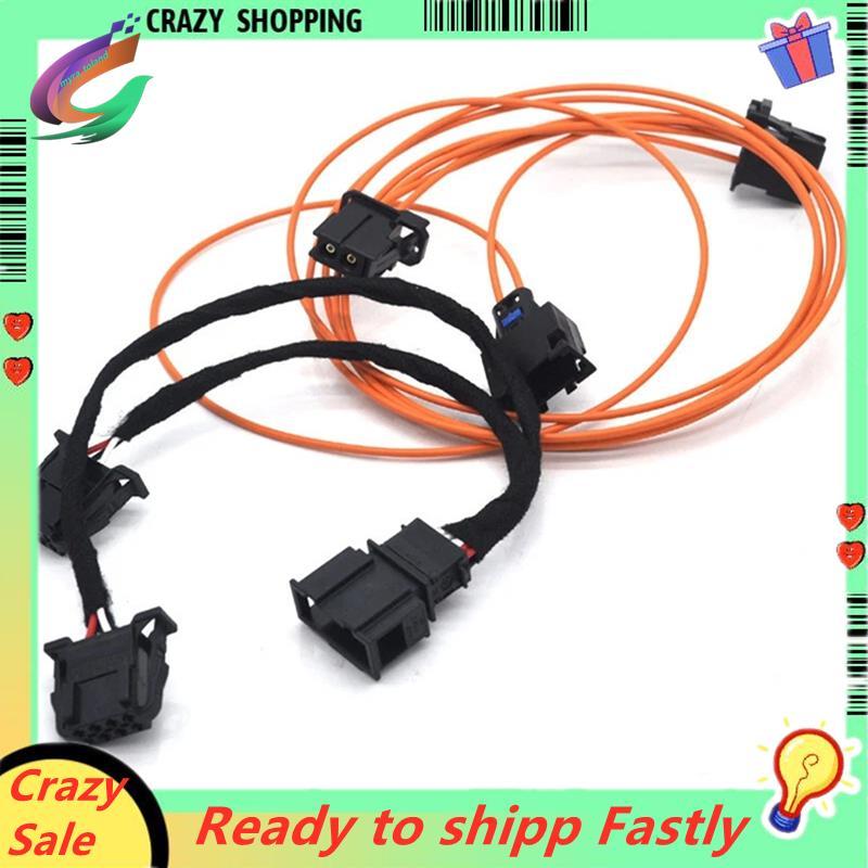 Fibre สาย Cd Changer ชุดเชื่อมต่อสําหรับ A4 A5 A6 A8 Q5 อินเทอร์เฟซสื่อ MMI 2G