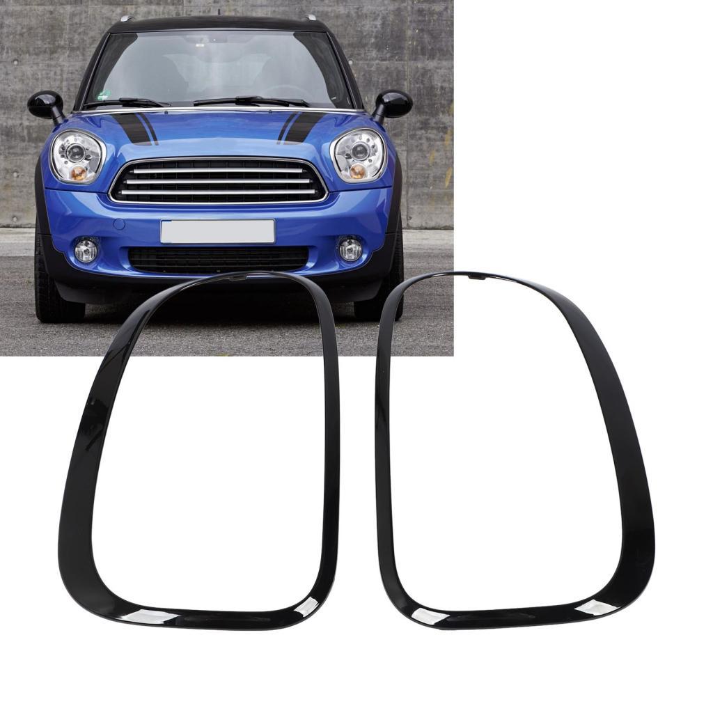 Houglamn Aramox Glossy ไฟท้ายสีดำครอบคลุม forR60 Trim แหวนสำหรับฐาน S ALL4 2011-2016 OE 52109806935