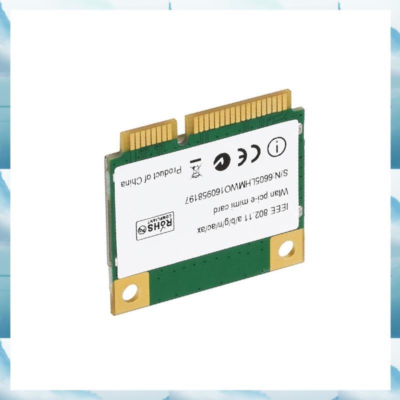 [WSB] สําหรับ AX210HMW Mini PCI-E การ์ดเครือข่าย Wifi WiFi 6E อะแดปเตอร์ Wi-Fi ไร้สายบลูทูธ 5.3 สําห