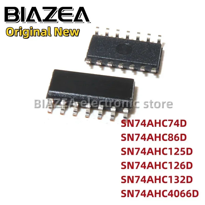 5PCS SN74AHC74D SN74AHC86D SN74AHC125D SN74AHC126D SN74AHC132D SN74AHC4066D SOP14 ชิปเซ็ต IC