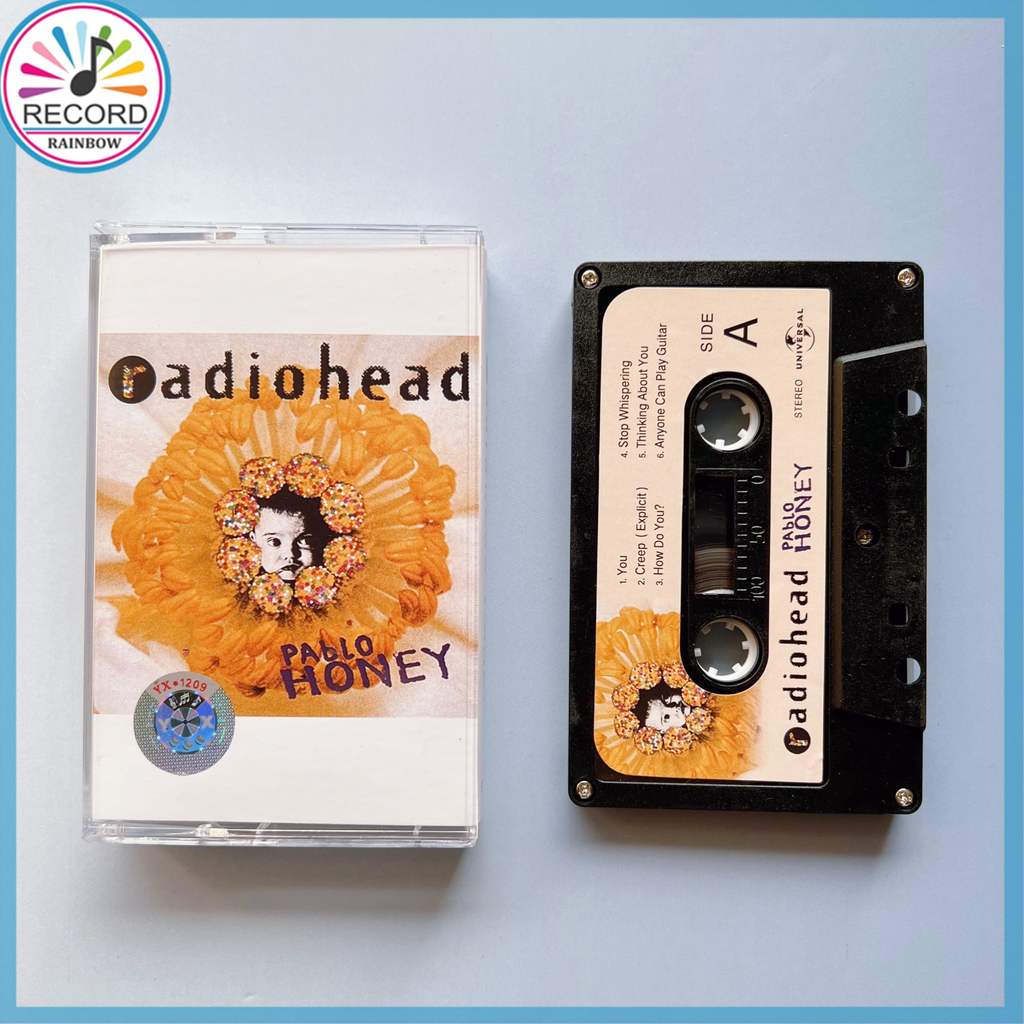 Radiohead Pablo Honey Cassette Tape ใหม่เอี่ยม [ปิดผนึก] LLCT