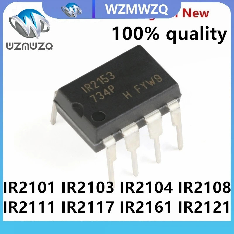 5pcs IR2101PBF IR2101 DIP-8 IR2103 IR2106 IR2103PBF IR2104 IR2108 IR2111 IR2161 IR2151 IR2153 IR2155