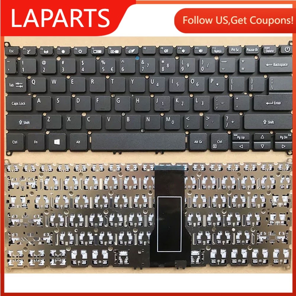 Acer สําหรับแล็ปท็อปใหม่ Swift 3 SF314-56-51D9 N17W7 N19H2 SF40-10 US คีย์บอร์ด pxc4