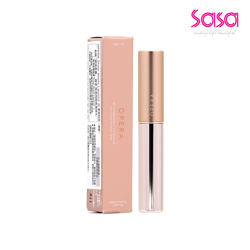 Opera Sheer Matte Lip (02 Mauve Pink) (1pc)