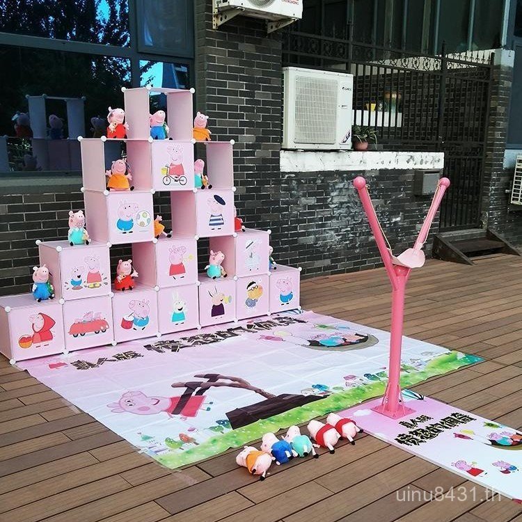 Catapult Mark 4s Floor Live-Action Angry Exhibition Camping กิจกรรมสนามเด็กเล่น Props Shop อนุบาลนก 