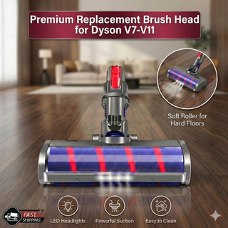 อุปกรณ์ ใช้สำหรับ Dyson V7 V8 V10 V11 V15 อะไหล่ หัวดูดฝุ่น หัวแปรง ขาตั้ง - Electric Floor Head Vacuum Cleaner Repair