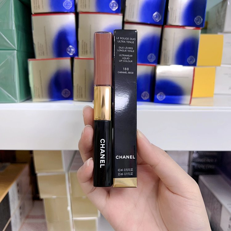 CHANEL/CHANEL ลิปกลอสสองหัว 188#双效持色唇釉镜面口红