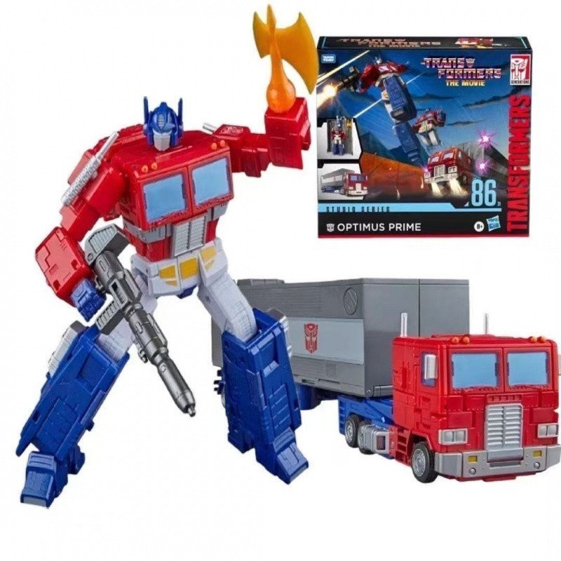 พร้อมสต็อก Hasbro Transformers Toy SS86 Optimus Prime Commander-Level Action Figure Figure Model Jew