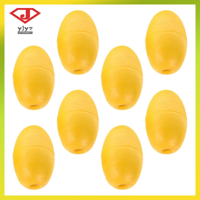 8 ชิ้นสีเหลือง Anchor ลอยทุ่นสําหรับ Kayak Stabilizer Kit และเรือ Mooring ติดตั้งง่าย yuanjingyouzha