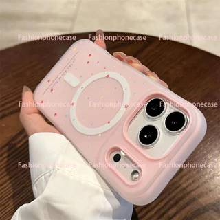 เคสแข็ง ลายการ์ตูน มีแม่เหล็ก ป้องกันรอย กันกระแทก เข้ากับ iPhone 12-17 Pro Max ทุกรุ่น XPGDCXK013