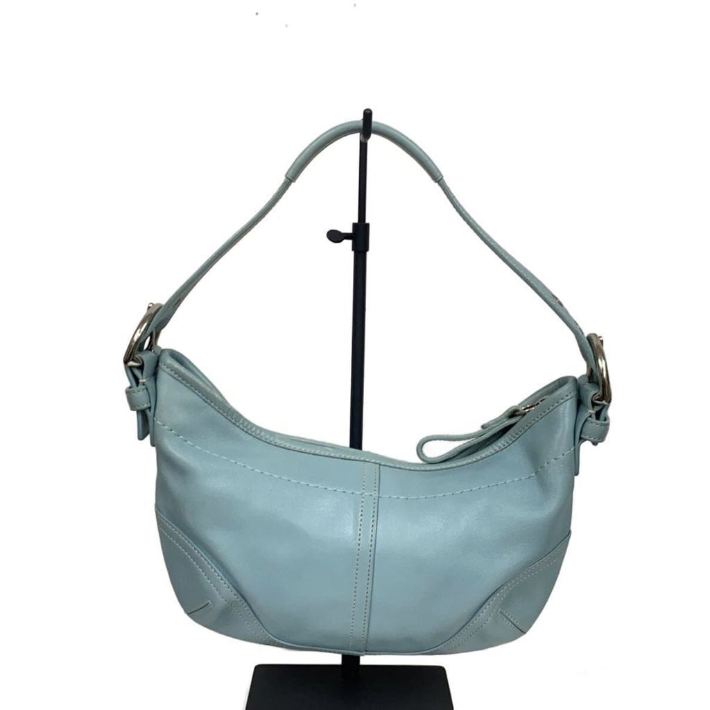 COACH handbags one handle handbag Leather BLU 9541 Direct from Japan Secondhand