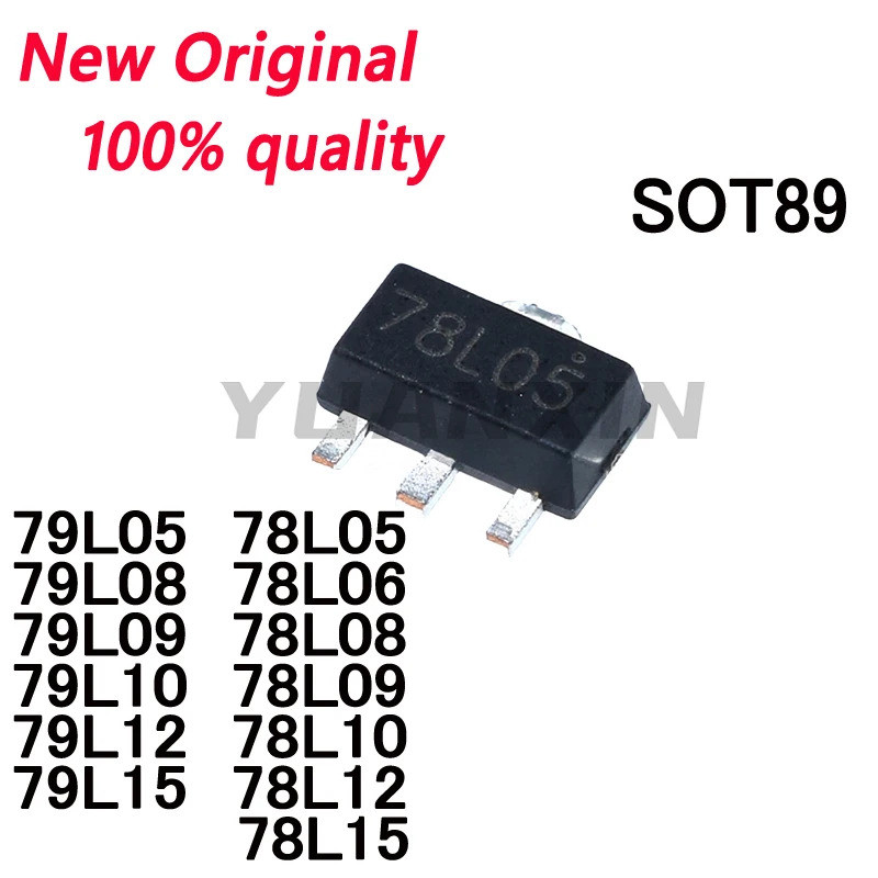 5PCS 79L05 79L08 79L09 79L10 79L12 79L15 78L05 78L06 78L08 78L09 78L10 78L12 78L15 แรงดันไฟฟ้าเสถียร