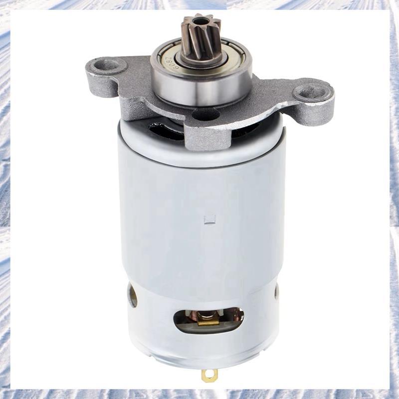 มอเตอร์ DC 21V RS550 สําหรับเลื่อยไฟฟ้าแบบลูกสูบ, 8 ฟัน, กําลังสูงพร้อมเกียร์ Helical