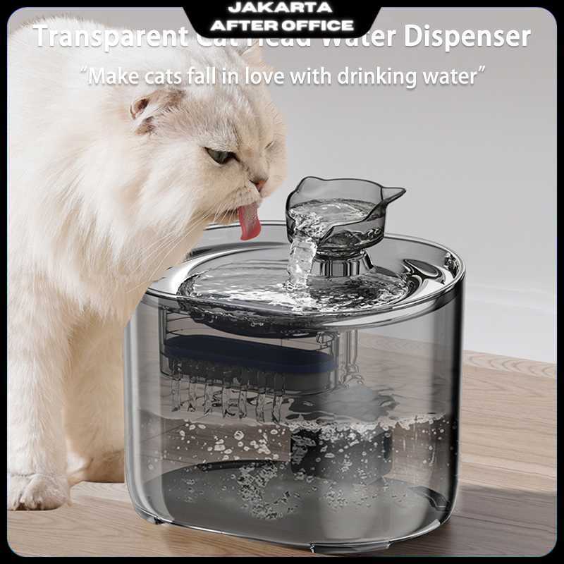 AECAT น้ําพุตู้น้ํา 2 โหมด Cat Dog Drinking Place 2.2L - FT-66