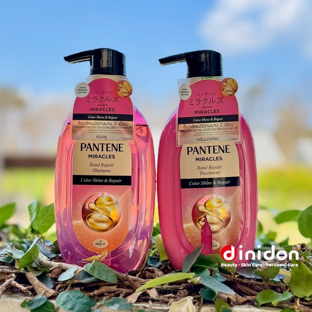 ((dinidon Shop)) Pantene Miracle Bond Repair Color Shine Repair 440 G. #Shampoo / #Treatment