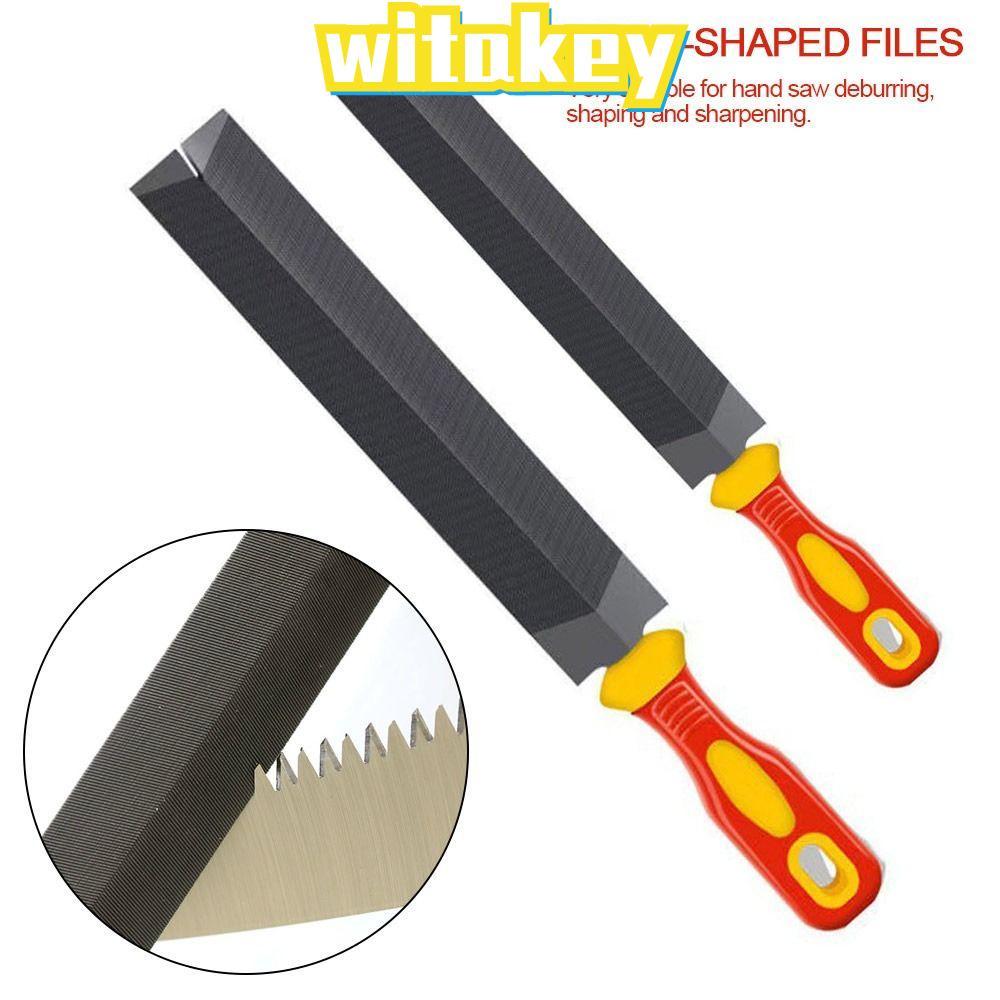 WITAKEY เครื่องมือลับเลื่อยมือตะไบเพชรสำหรับขัดแต่งรูปร่างและลับคมเครื่องมือช่างแกะสลักไม้ ราคา ถูกที่สุด ดีลบีเคเค