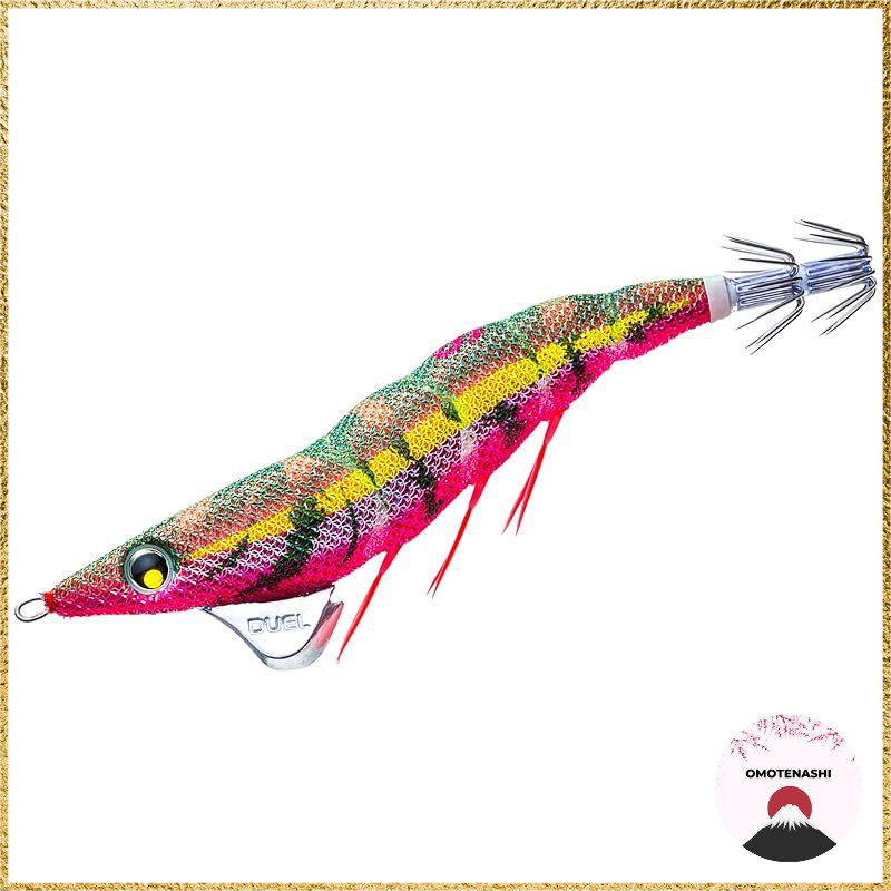 DUEL Easy Q Dartmaster SS Squid Jig for Eging Fishing, Sizes 3.0 & 3.5, 13g & 17.5g, Approx. 8.0 sec