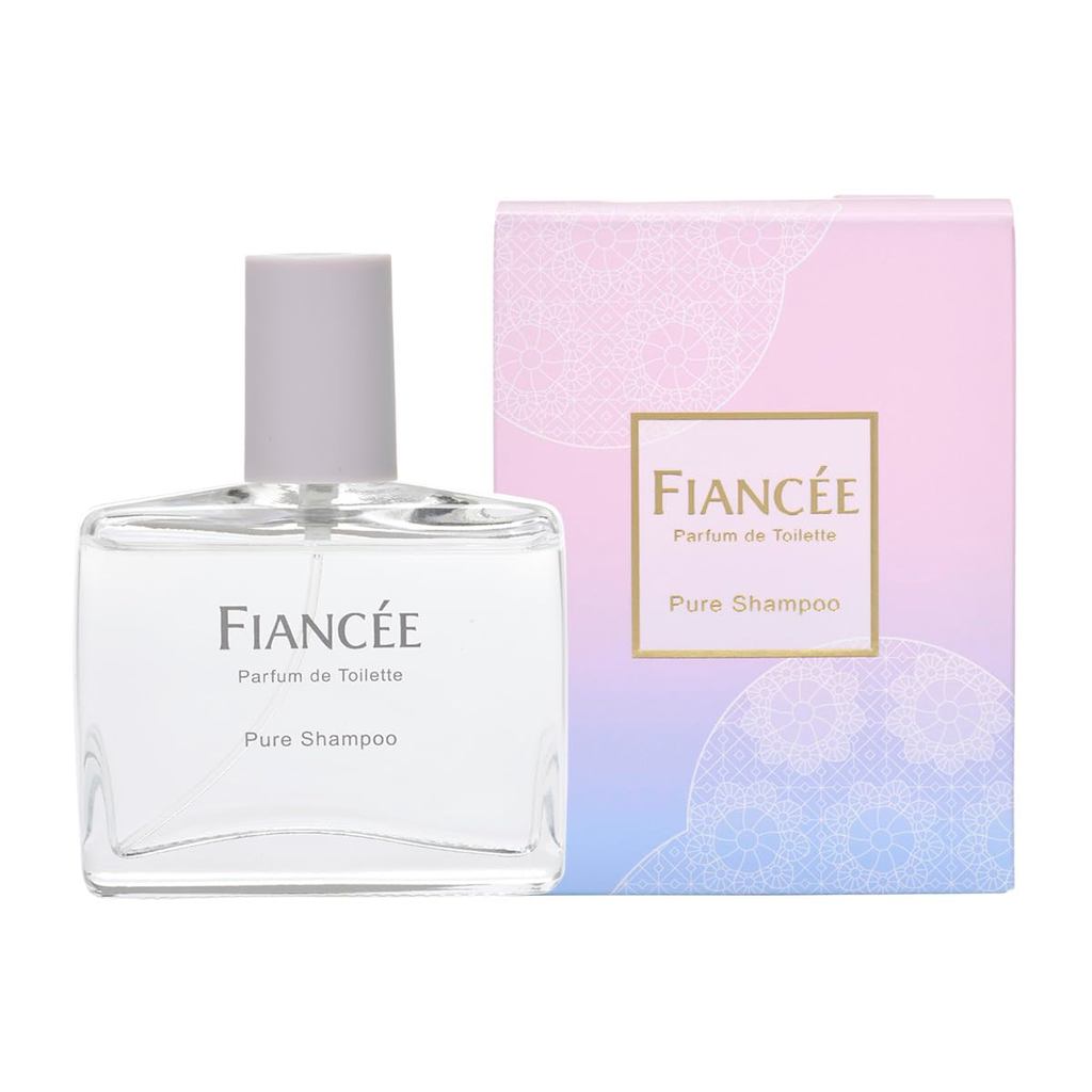 Fiancee Eau de Parfum Pure Shampoo น้ำหอมกลิ่นแชมพูบริสุทธิ์ หอมสะอาดบริสุทธิ์ (Pure & Fresh) ติดทนนานกว่าสเปรย์บอดี้ เหมาะหลังอาบน้ำ 【ส่งตรงจากญี่ปุ่น】