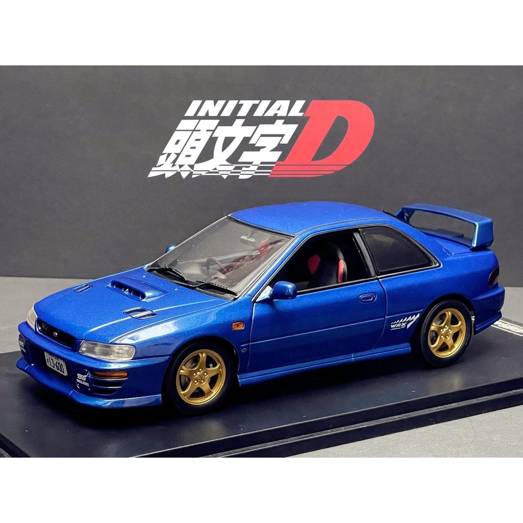 1/18 Autoart Initial D Subaru Impreza Wrx Sti Type R GC8 Initial D Nakara Tofu Shop Fujiwara Takumi 