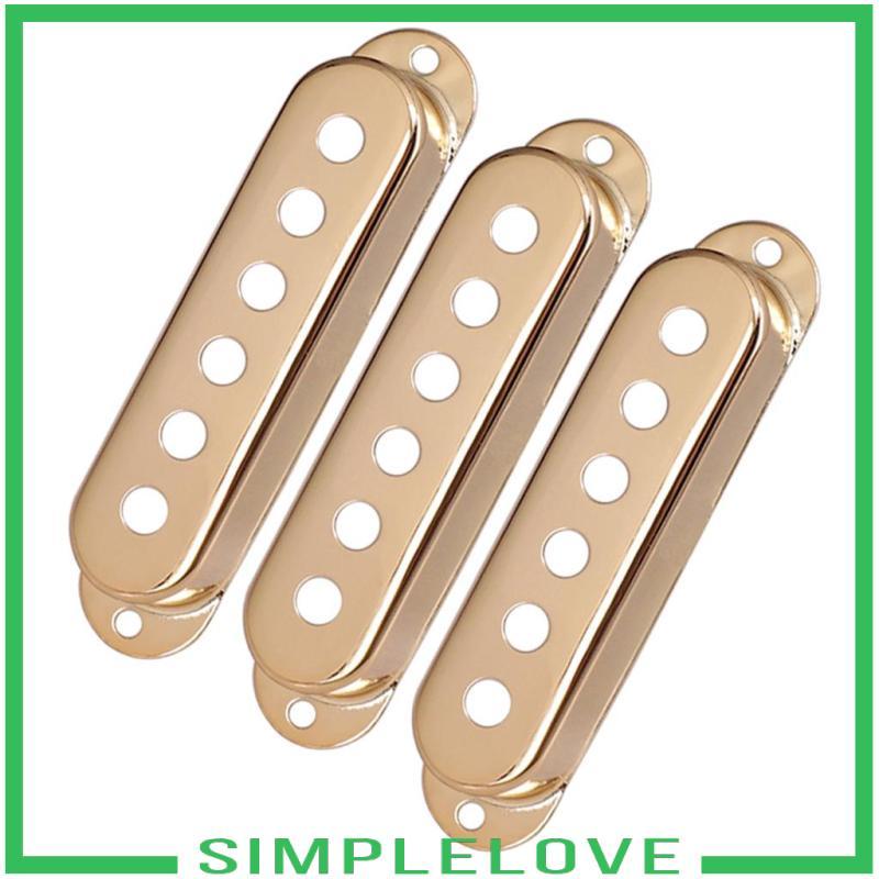 [เรียบง่าย] เคสคลุมกระบะคอ/กลาง/สะพาน แพ็ค 3 ชิ้นสําหรับกีตาร์ไฟฟ้า ST SQ